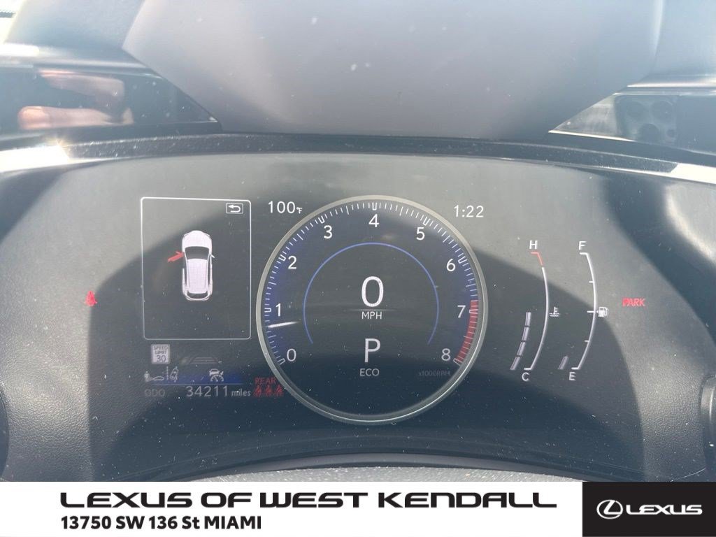 Used 2025 Dark Gray Metallic Lexus NX 250 image 1