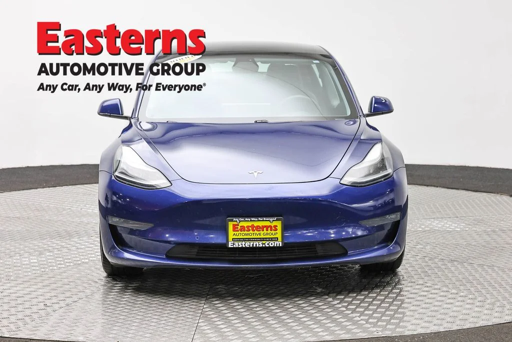 Used 2021 Blue Tesla Long Range image 2