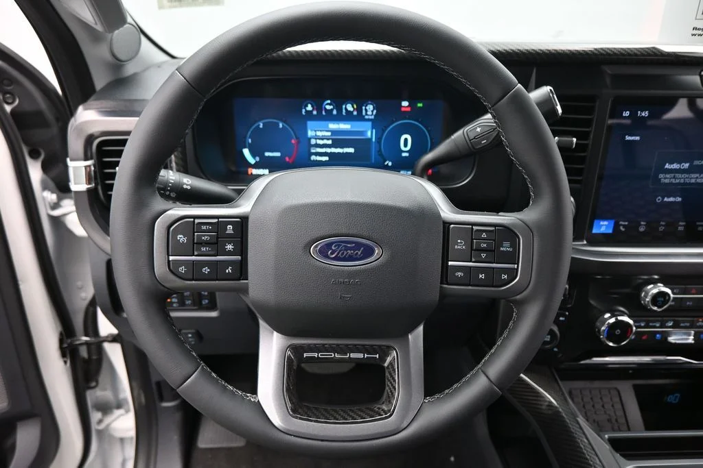 New 2026 Star White Metallic Tri-Coat Ford Lariat image 13