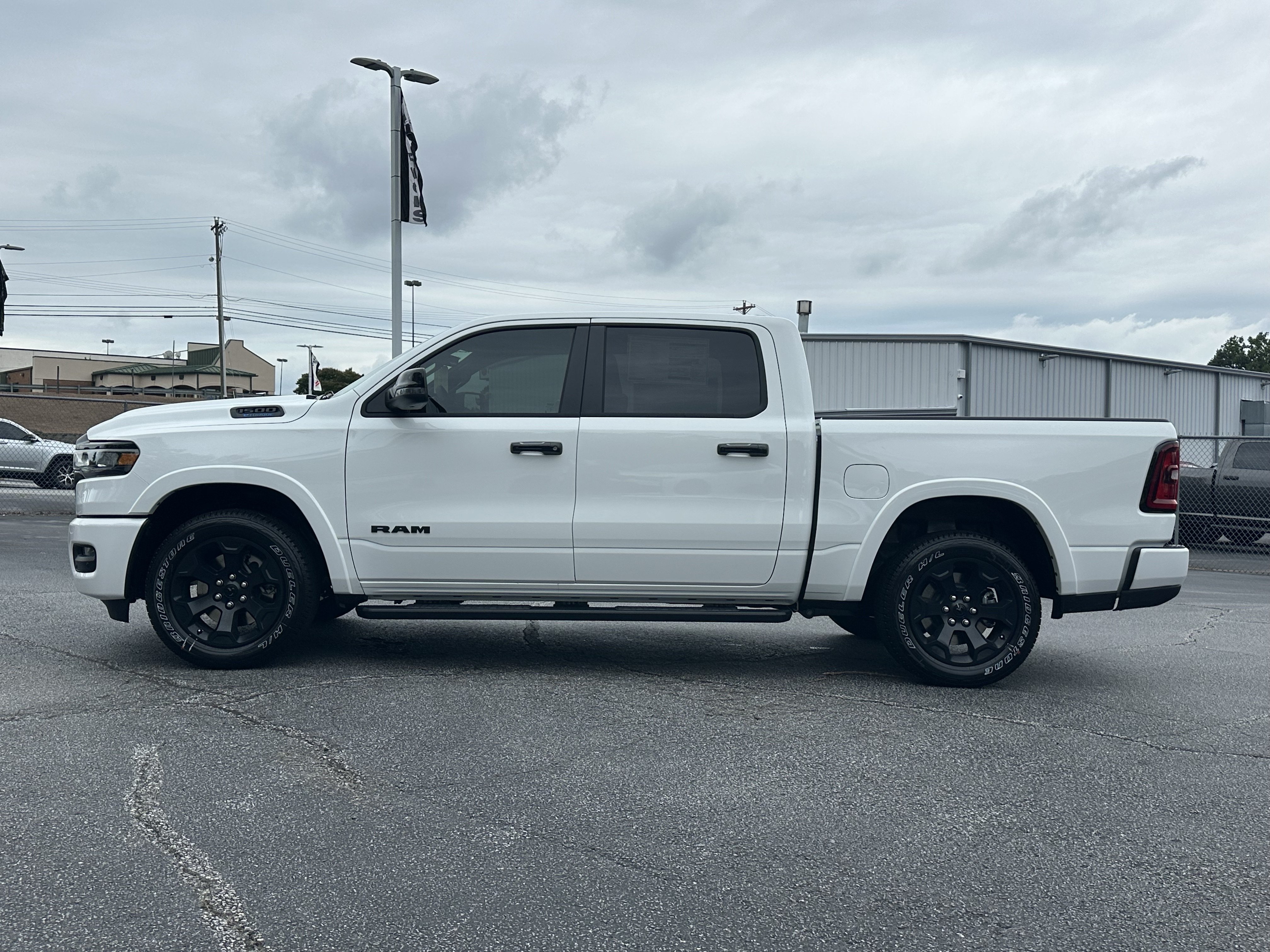 New 2026 Bright White Clear-Coat Exterior Paint RAM Big Horn image 5
