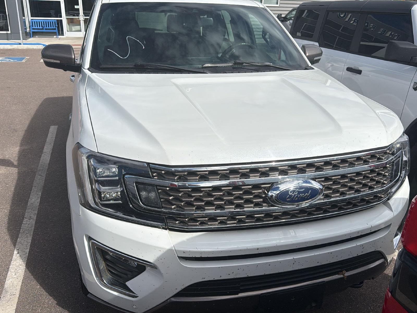 Used 2021 Star White Ford King Ranch image 2