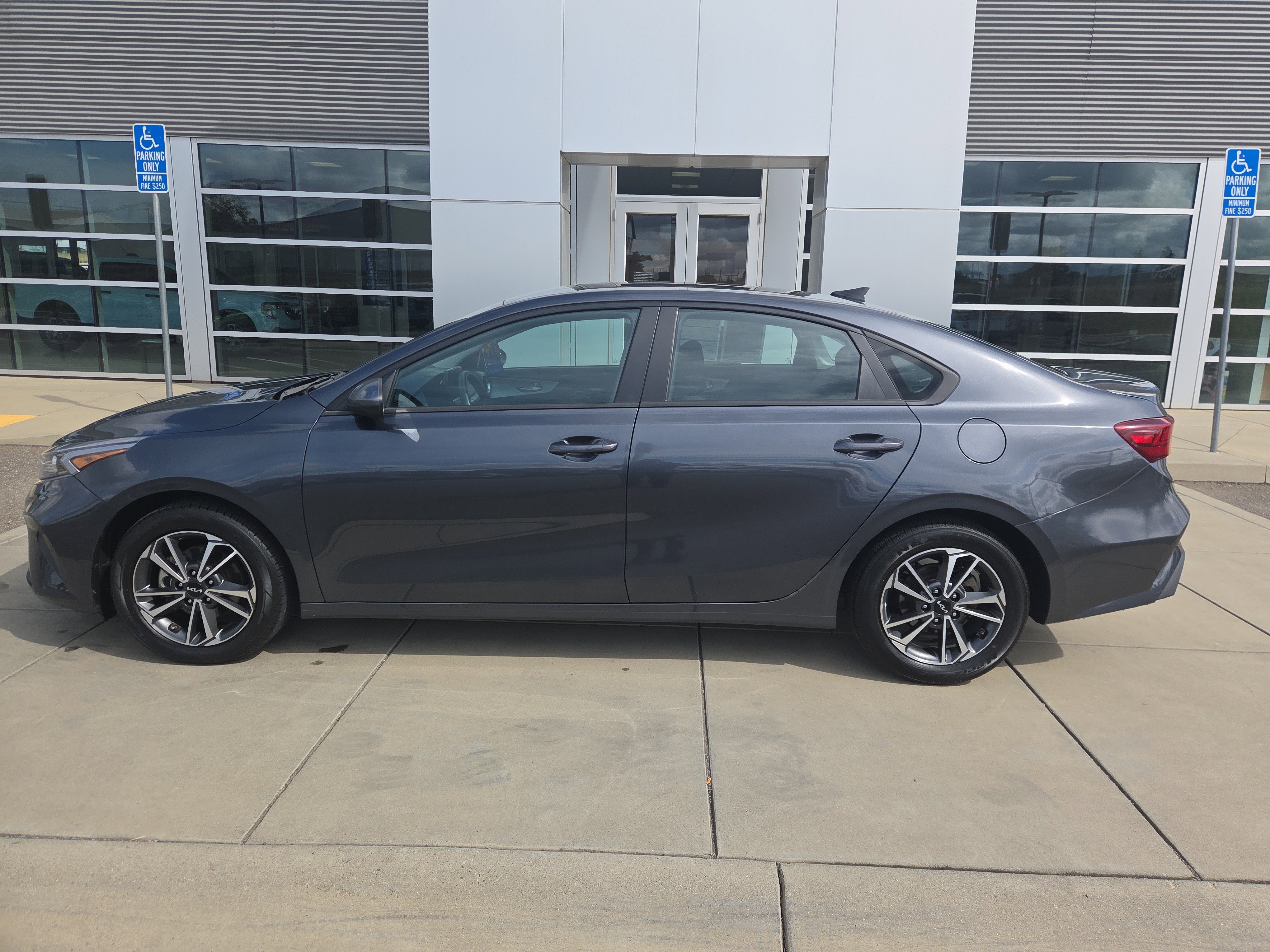 Certified Used 2023 Gravity Gray Kia LXS image 2