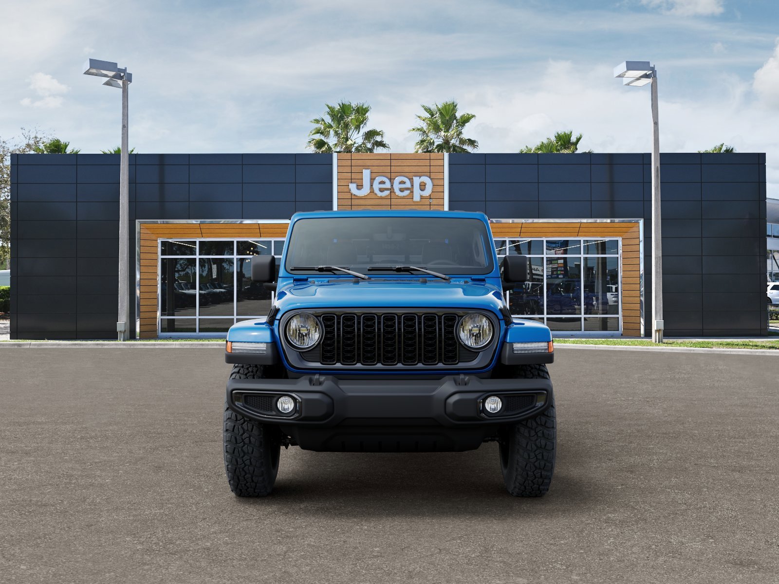 New 2026 Hydro Blue Pearlcoat Jeep Willys image 6