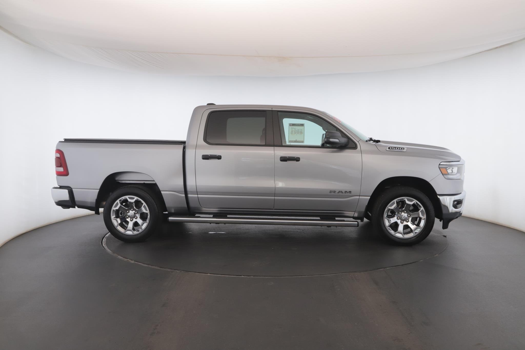 Used 2023 Billet Silver Metallic Clearcoat Ram Big Horn 4x4 Crew Cab 5