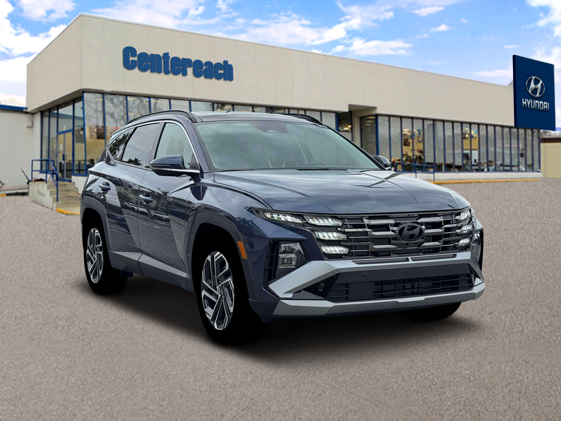 New 2026 Atlantis Blue Hyundai Limited AWD image 11