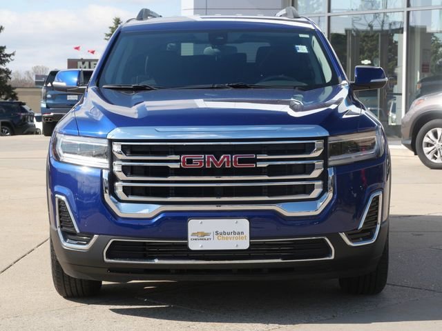 Used 2023 GMC Acadia SLE with VIN 1GKKNRL4XPZ121321 for sale in Eden Prairie, Minnesota