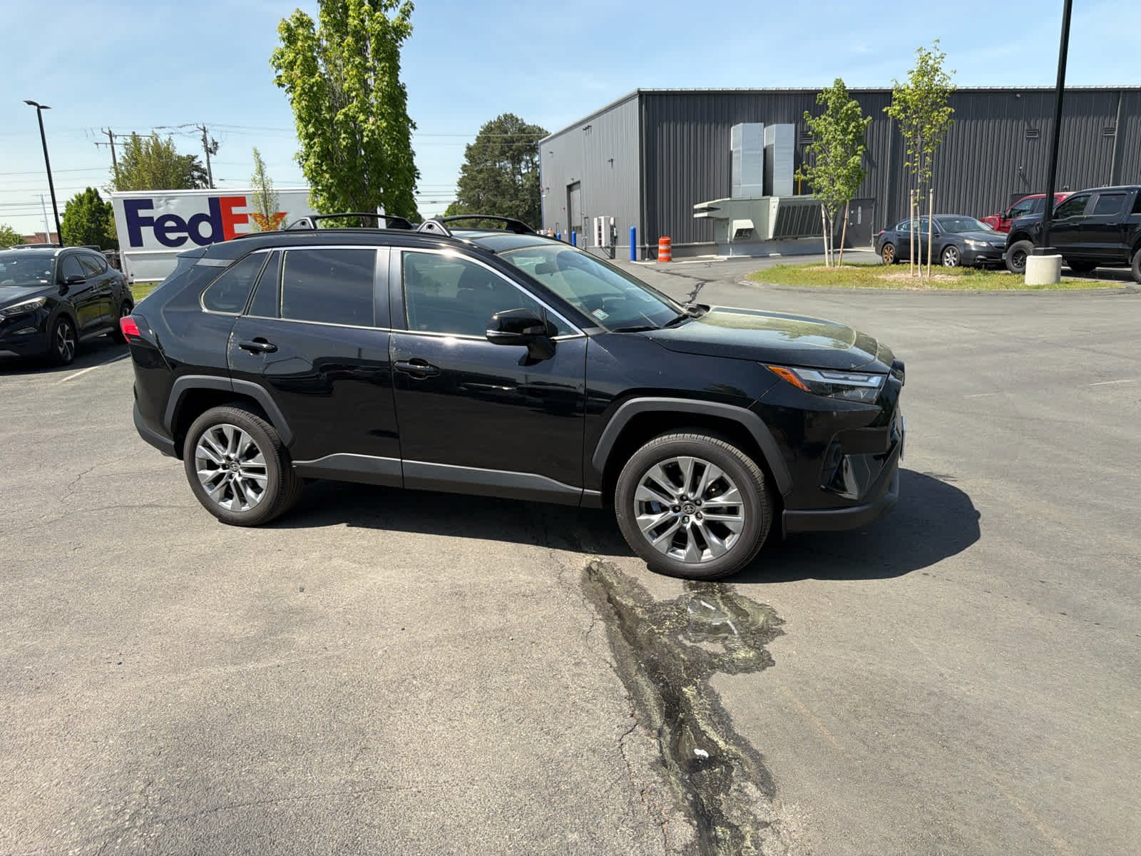 Used 2024 Midnight Black Metallic Toyota XLE Premium image 4