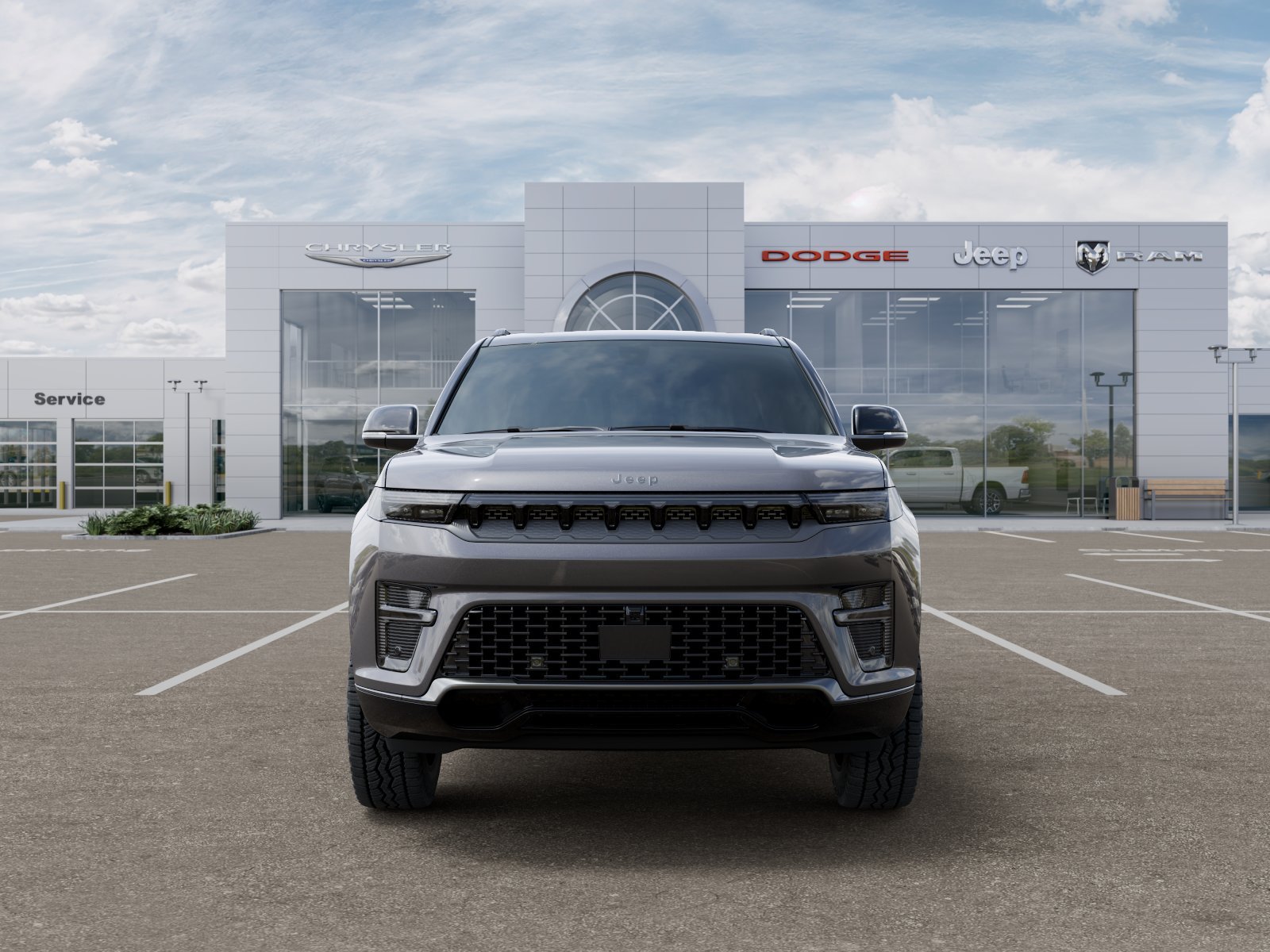 New 2026 Baltic-Gray Metallic Clear-Coat Exterior Paint Jeep Upland image 32
