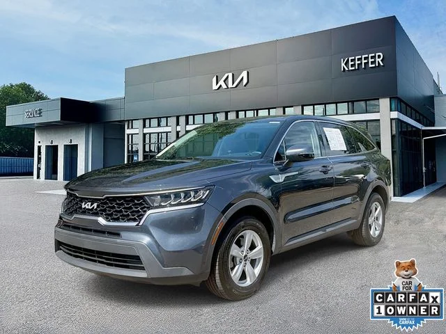 Certified Used 2023 Gray Kia LX image 1