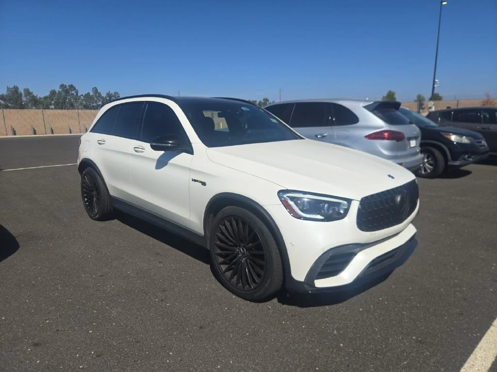 Used 2020 White Mercedes-Benz GLC 63 AMG® image 1
