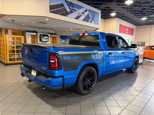 New 2026 Hydro Blue Pearl-Coat Exterior Paint RAM Big Horn image 4