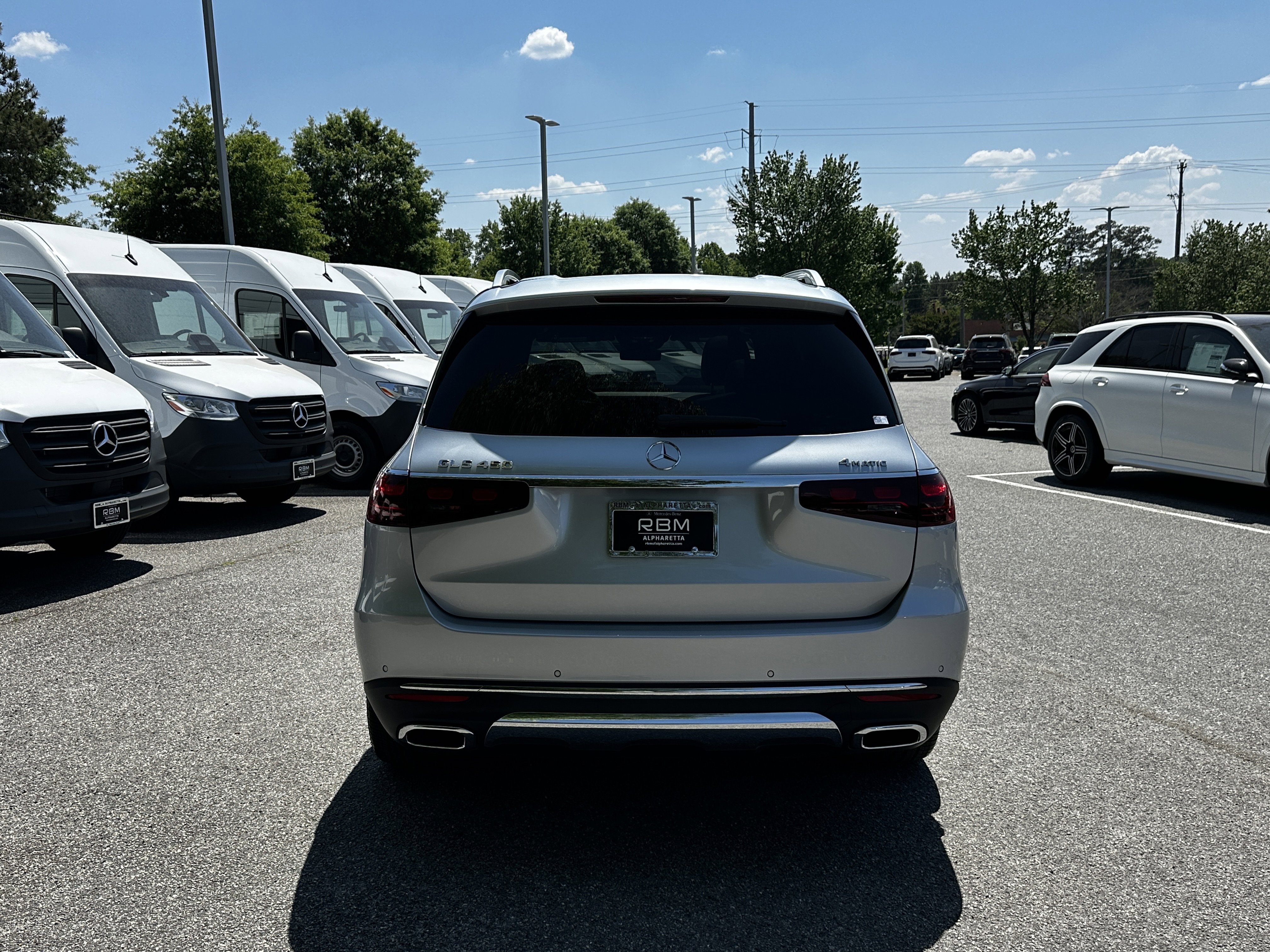 Certified Used 2025 Silver Mercedes-Benz GLS 450 image 7