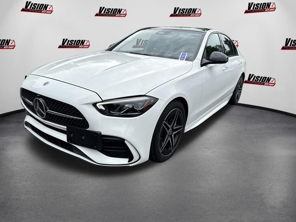 Used 2023 White Mercedes-Benz C 300 image 1