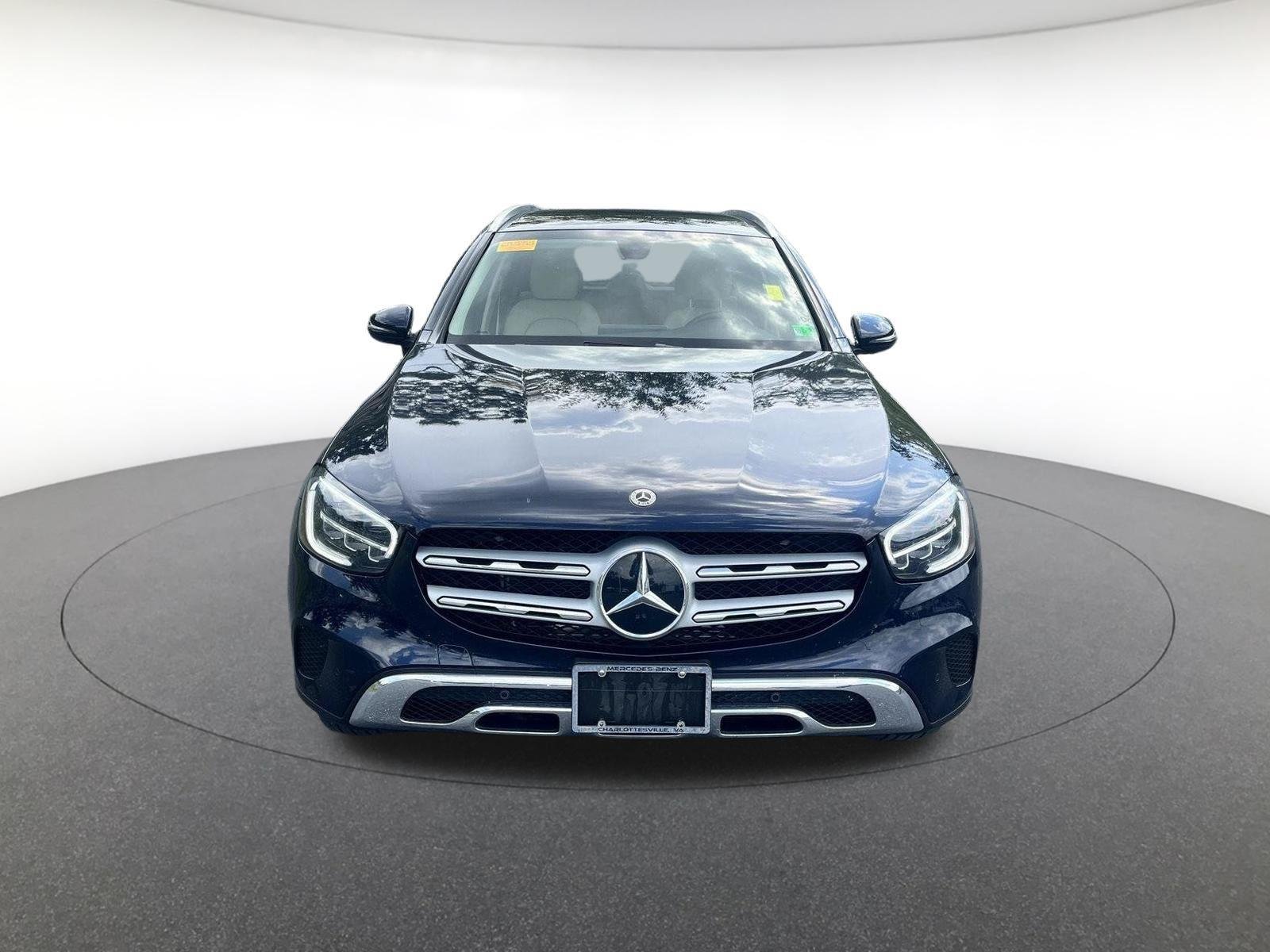 Used 2021 Lunar Blue Metallic Mercedes-Benz GLC 300 image 2