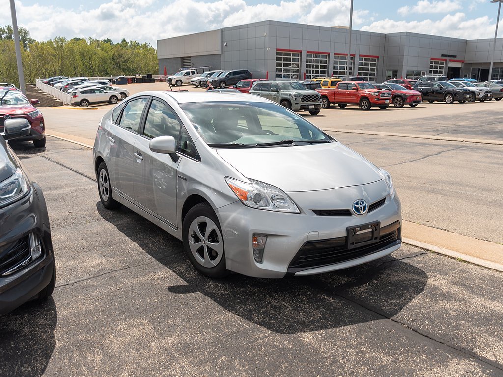 Used 2014 Classic Silver Metallic Toyota Three image 1