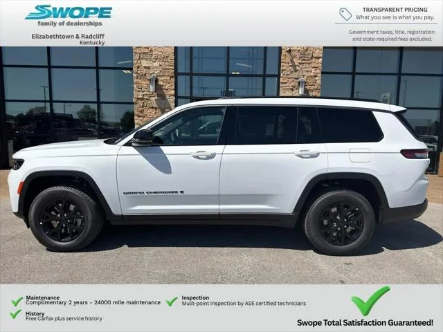 New 2026 Bright White Clear-Coat Exterior Paint Jeep Laredo image 2