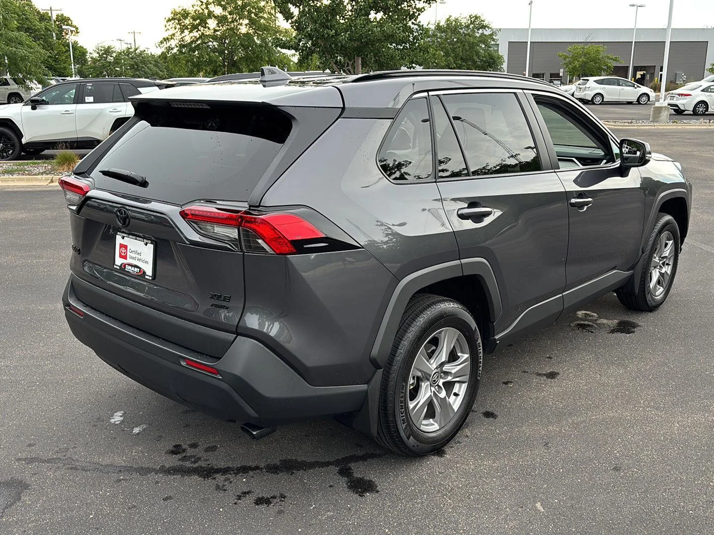 Certified Used 2024 Magnetic Gray Metallic Toyota XLE image 10