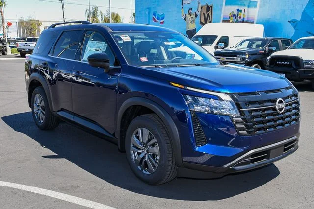 New 2026 Deep Ocean Blue Pearl Nissan SV image 42