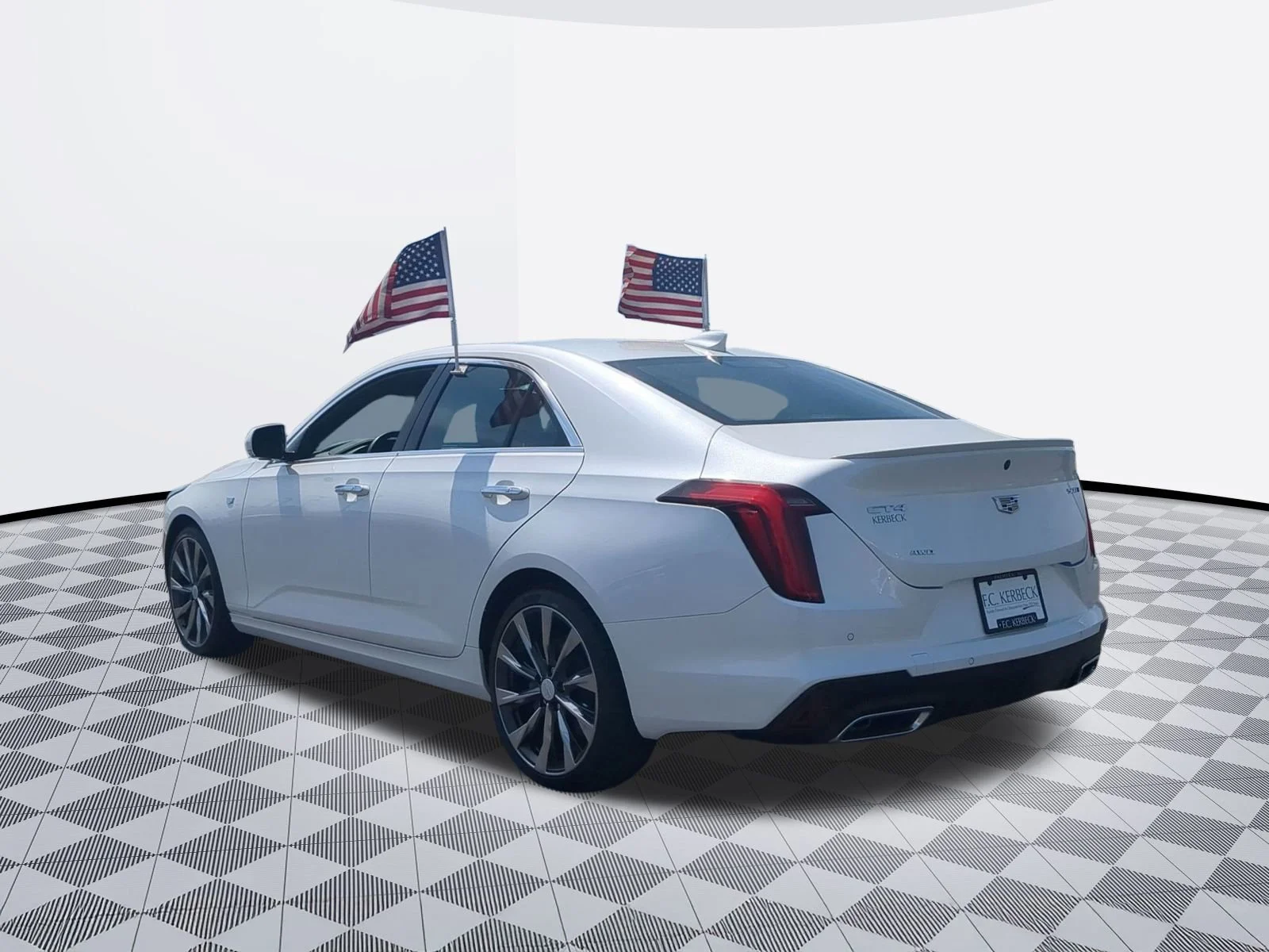 Used 2023 Crystal White Tricoat Cadillac Premium Luxury image 5