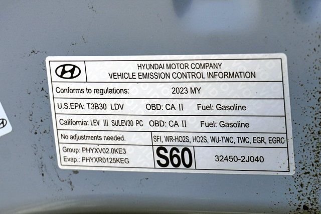 Used 2023 Silver Hyundai SEL image 33