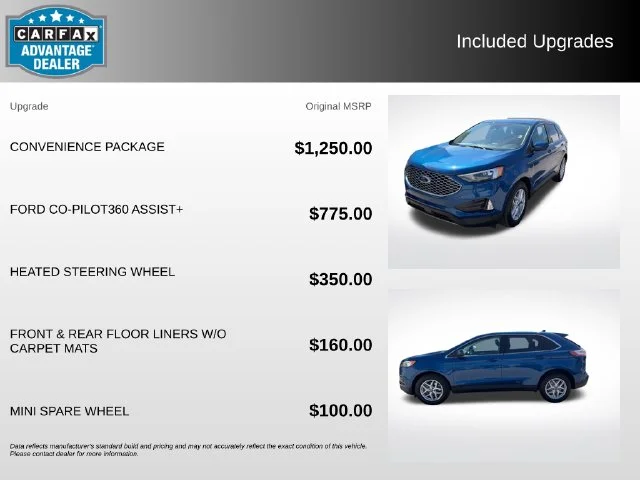 Certified Used 2024 Blue Ford SEL image 5