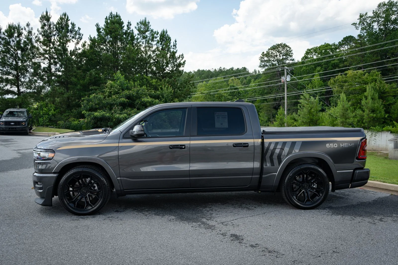 New 2026 Granite Crystal Metallic Clear-Coat Exterior Paint RAM Big Horn with DC 650 Supercharged Package image 17