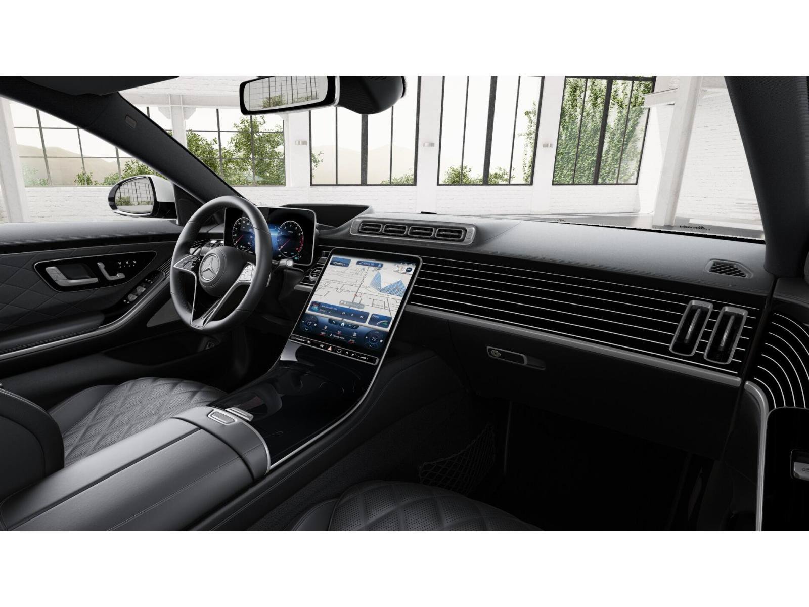 Certified Used 2023 MANUFAKTUR Diamond White Mercedes-Benz S 580 image 36
