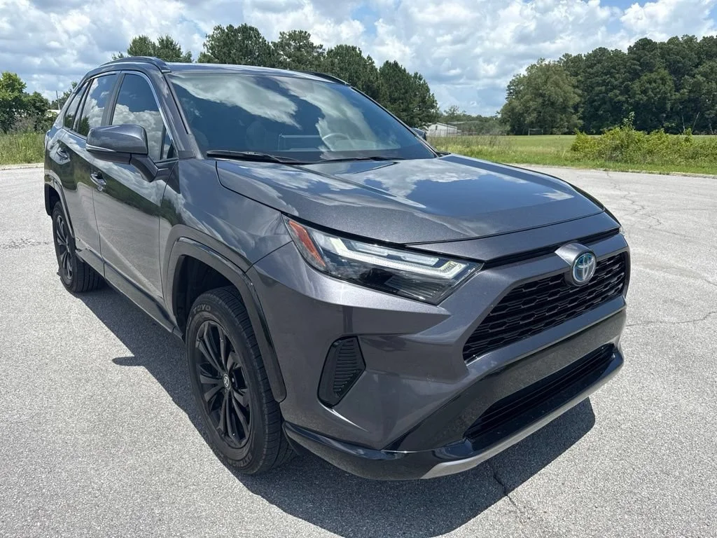 Used 2022 Magnetic Gray Metallic Toyota Hybrid SE image 10