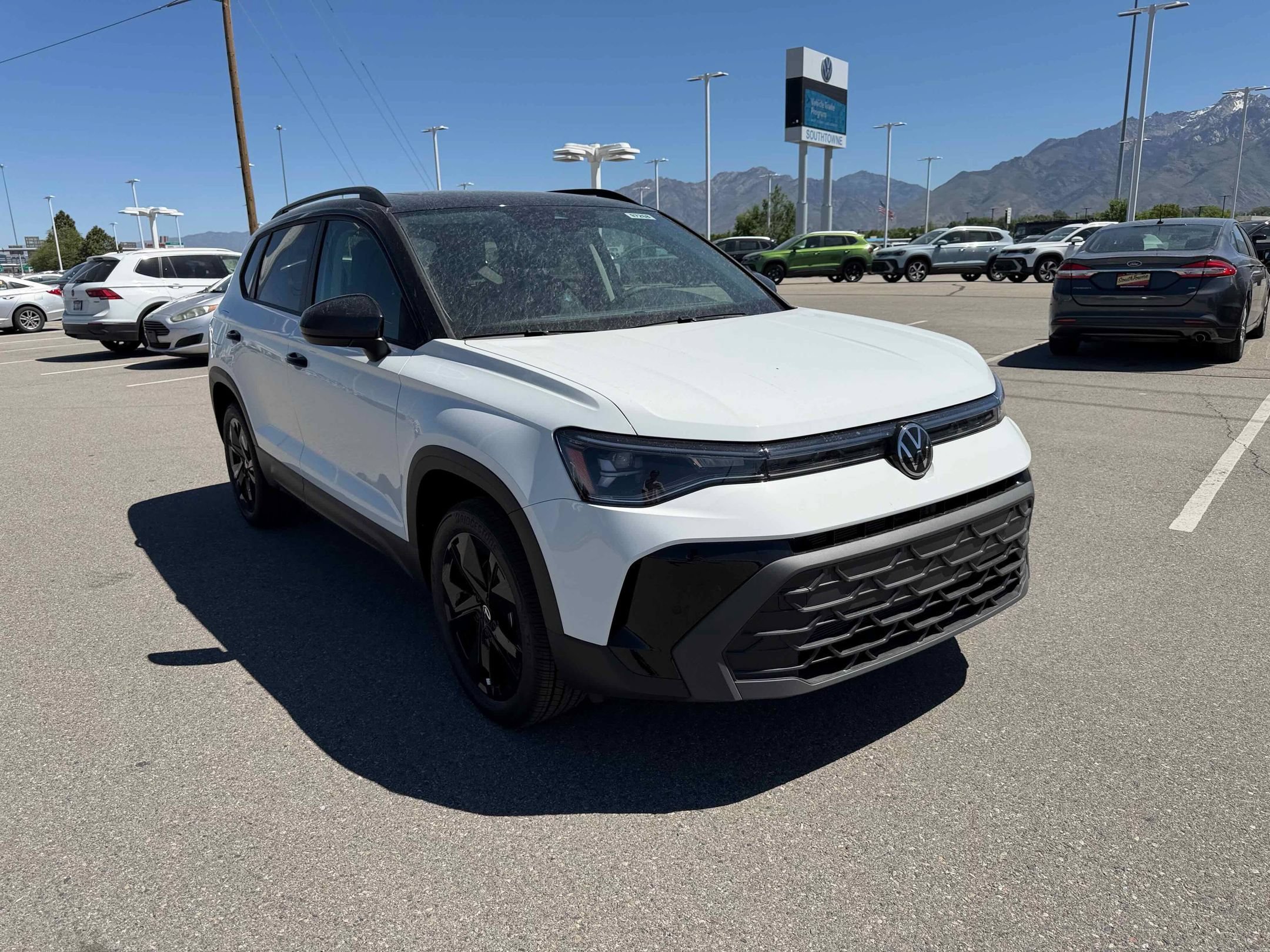 Used 2026 White Volkswagen SE Black image 10