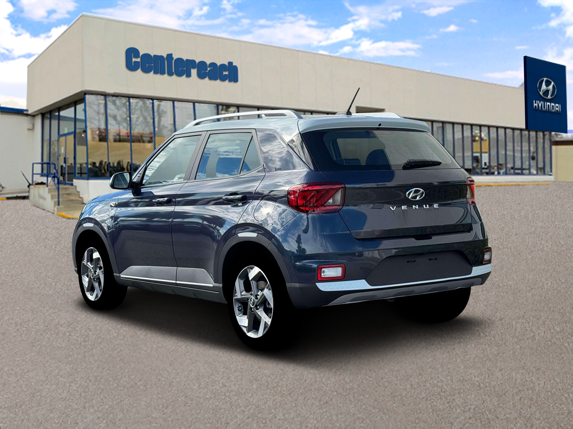 New 2026 Denim w/White Roof Hyundai SEL w/Two-Tone Roof image 5