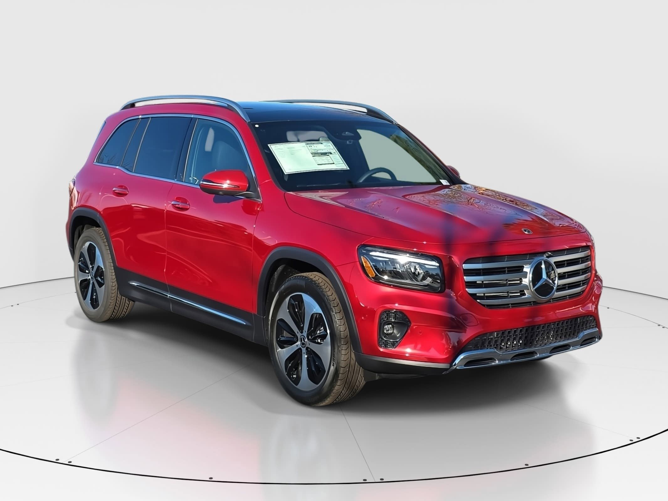 New 2026 MANUFAKTUR Patagonia Red Metallic Mercedes-Benz GLB250 image 3