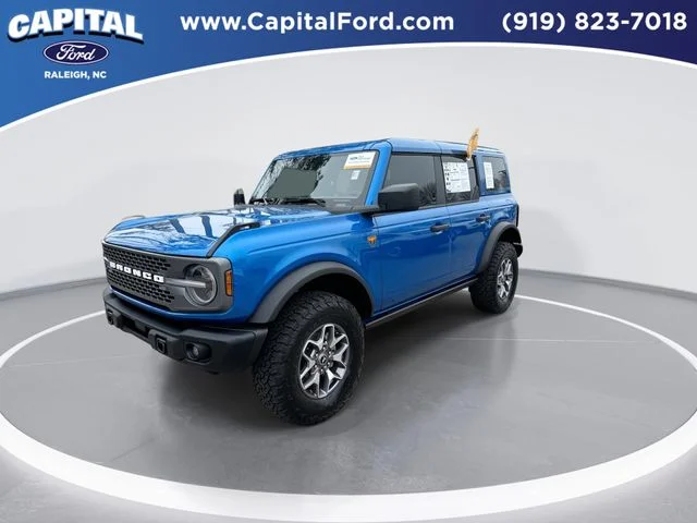 Used 2025 Blue Ford Badlands image 4
