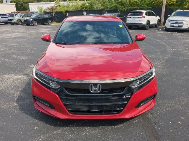 Used 2019 Radiant Red Metallic Honda Sport image 4