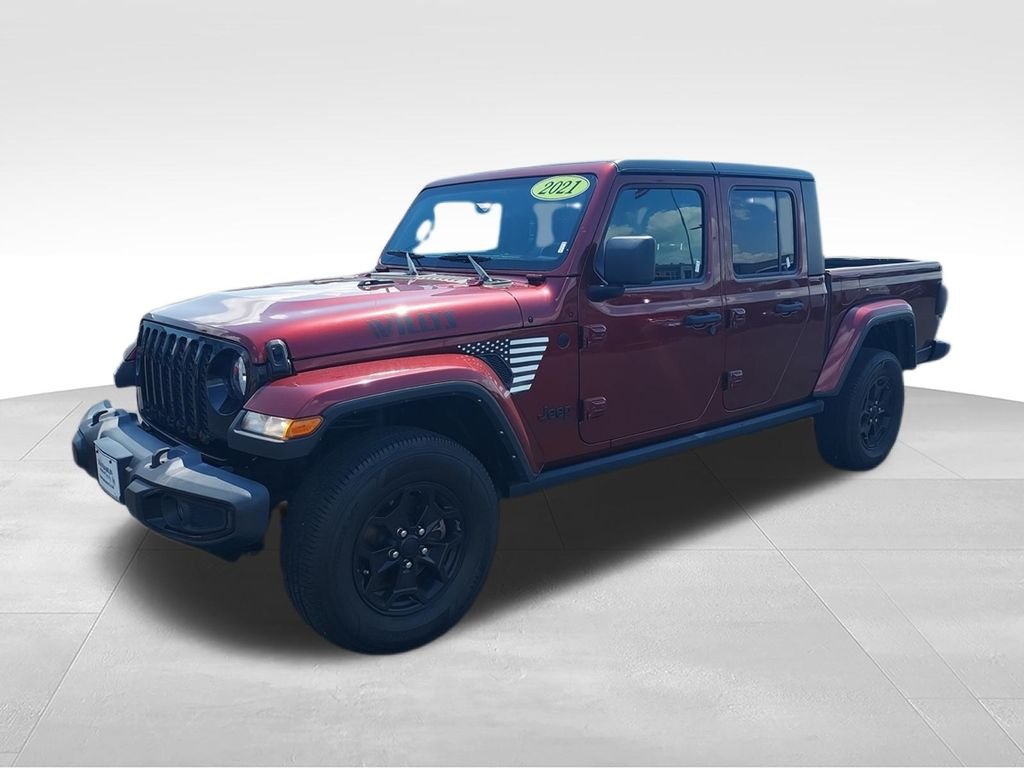 Used 2021 Red Jeep Willys image 4