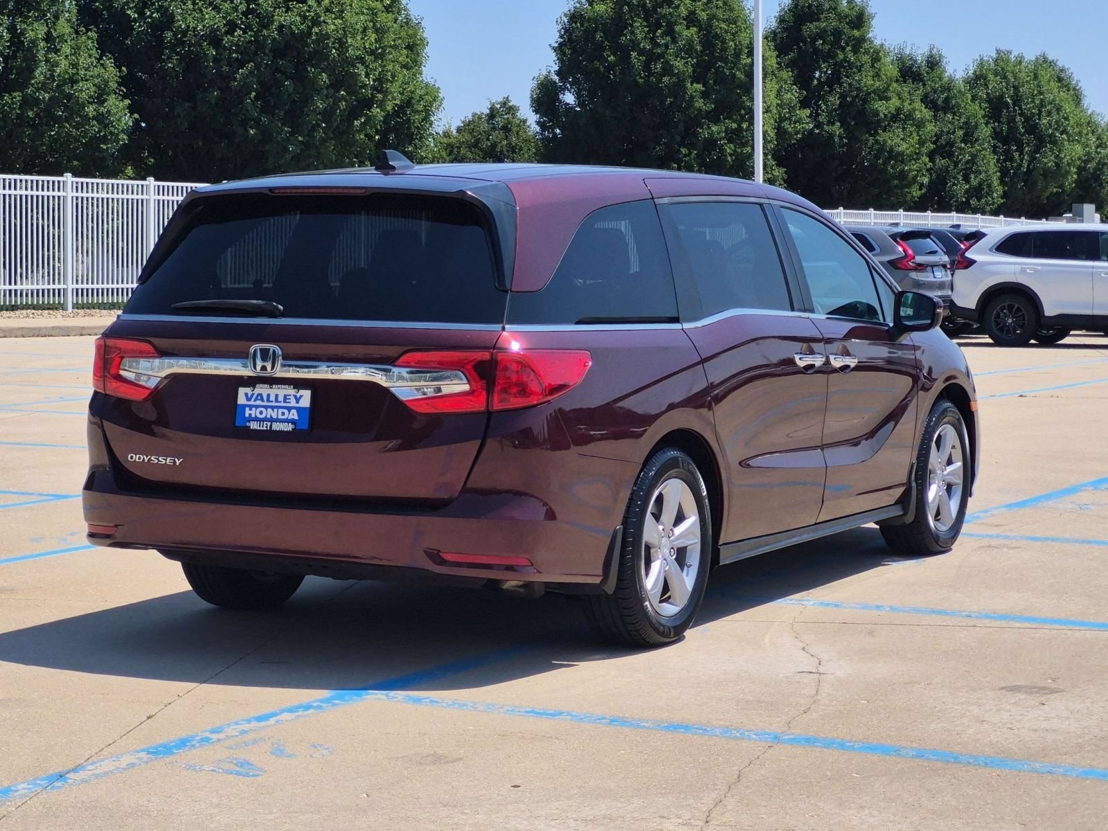 Certified Used 2018 Deep Scarlet Pearl Honda EX-L image 7