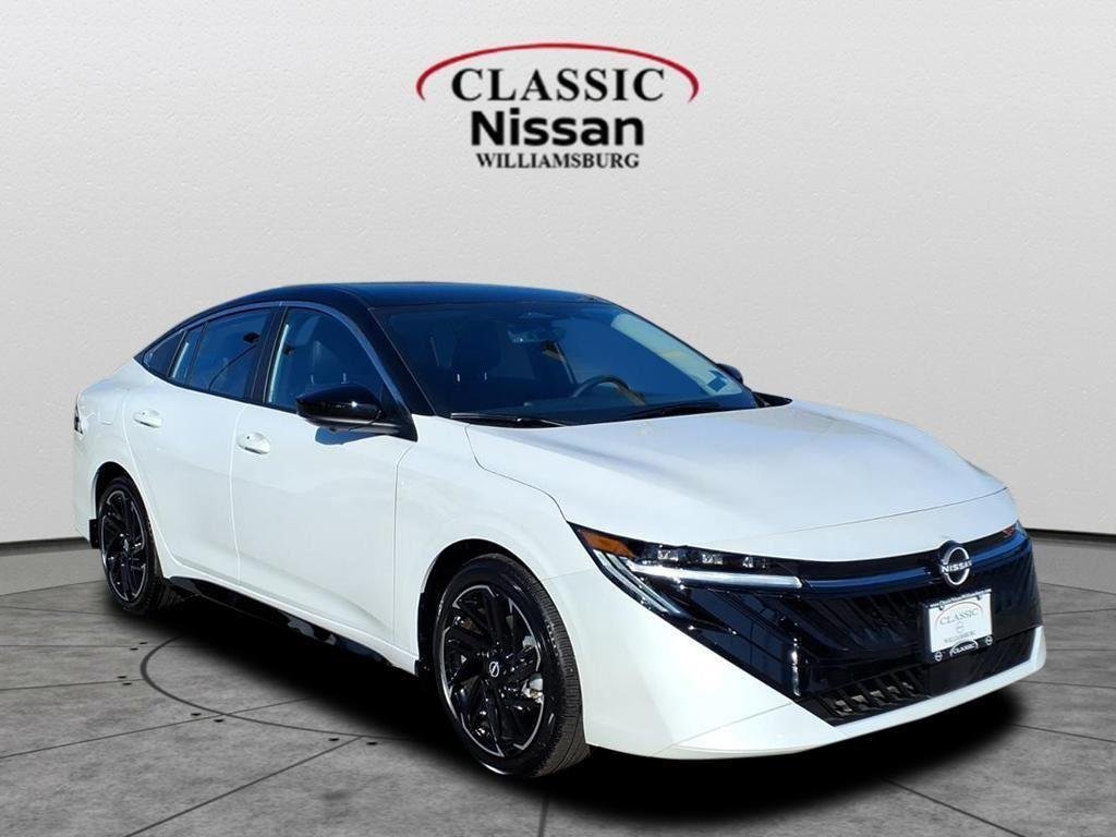 New 2026 Aspen White TriCoat / Super Black Two-tone Nissan SR image 2