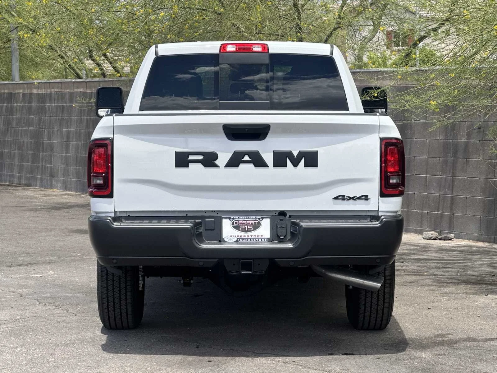 New 2026 Bright White Clear-Coat Exterior Paint RAM Tradesman image 5