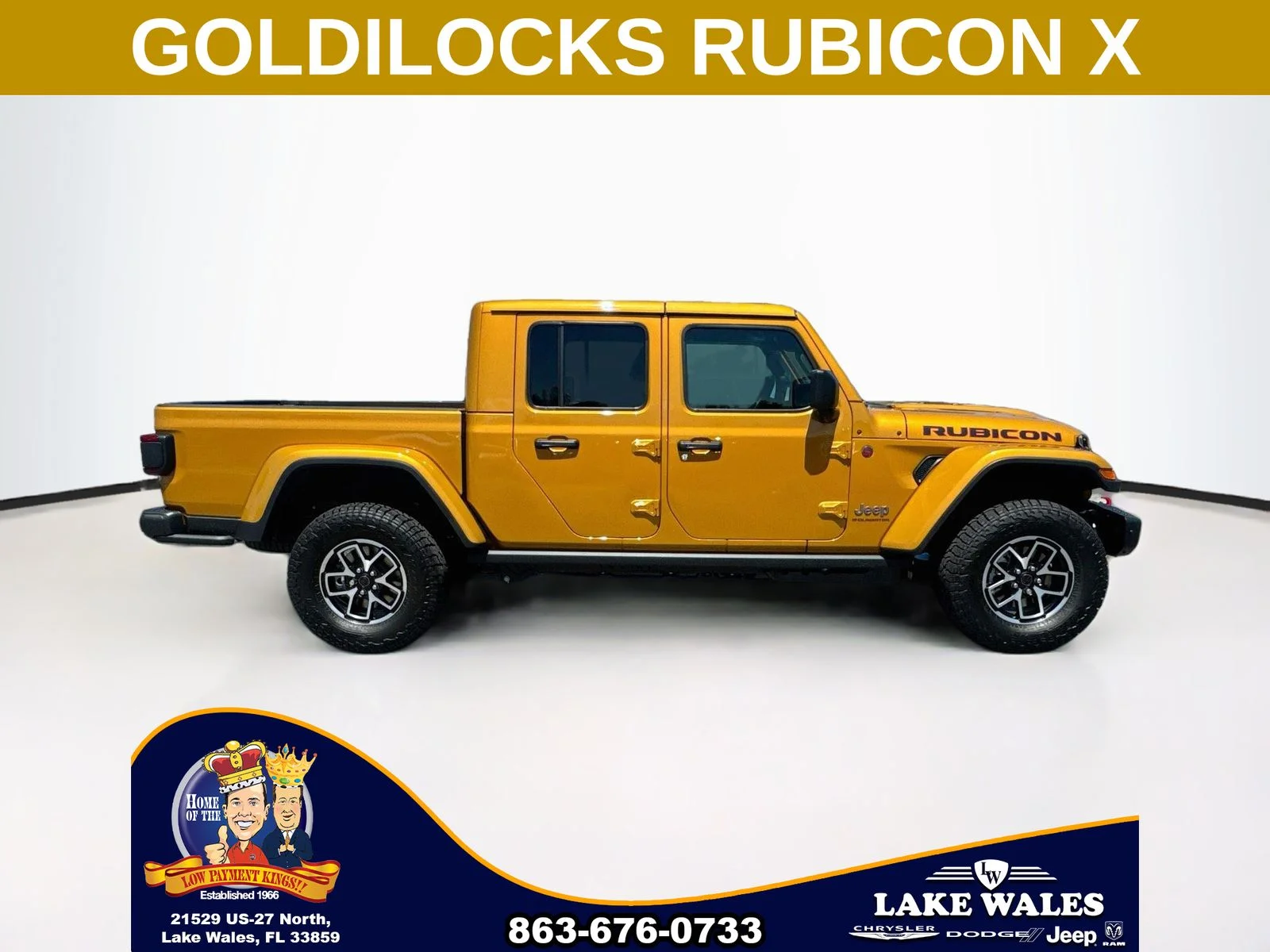 New 2026 Goldilocks Exterior Paint Jeep Rubicon image 7