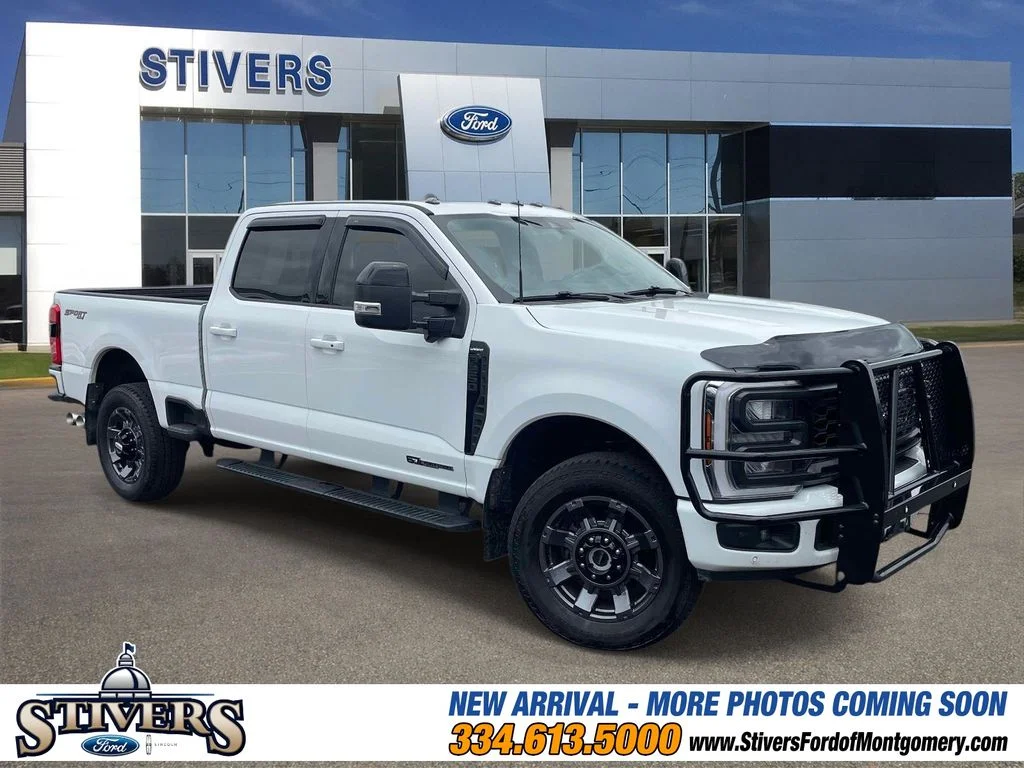 Used 2024 White Ford Lariat image 1