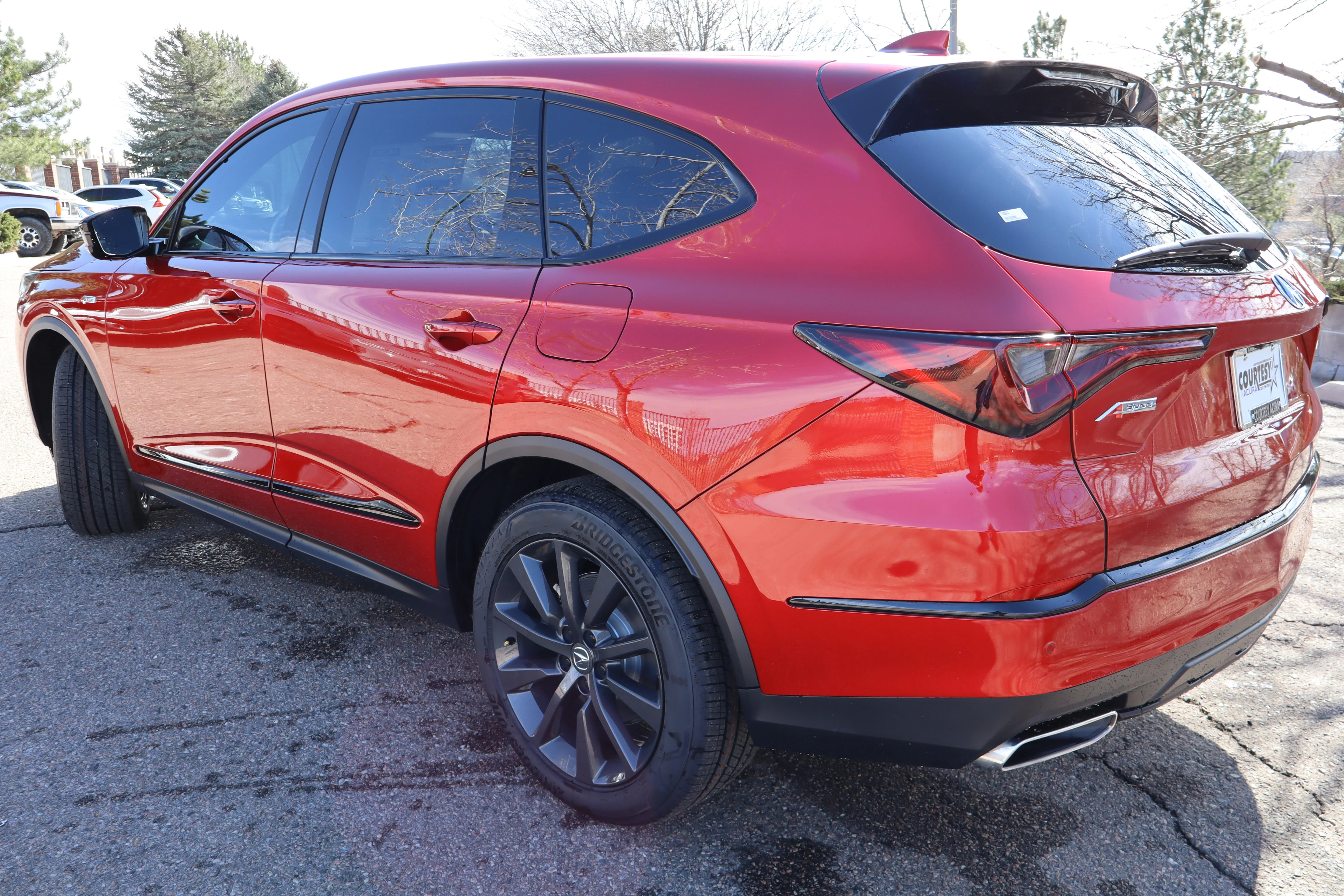 New 2026 Performance Red Pearl Acura w/A-Spec Package image 4