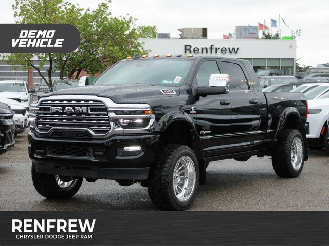 2026 RAM 3500 Limited* Mega Cab 4x4, 5 Inch Lift, 22 Inch American Force Wheels