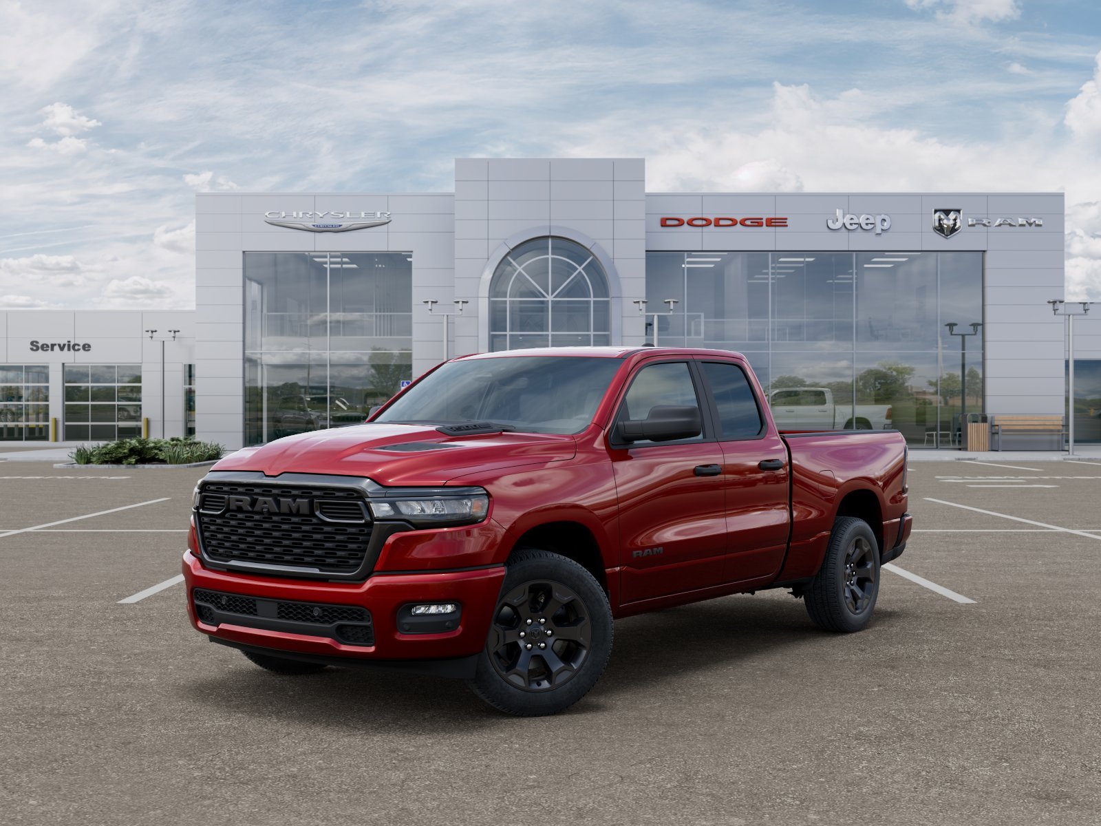 New 2026 Molten Red Pearl-Coat Exterior Paint RAM Express image 27