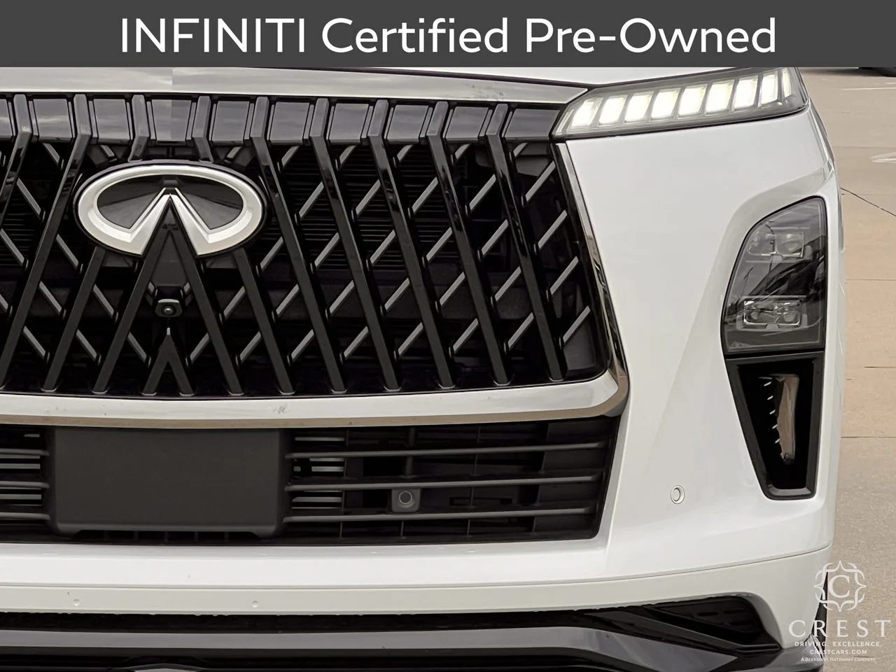 Certified Used 2026 Radiant White INFINITI SPORT image 11
