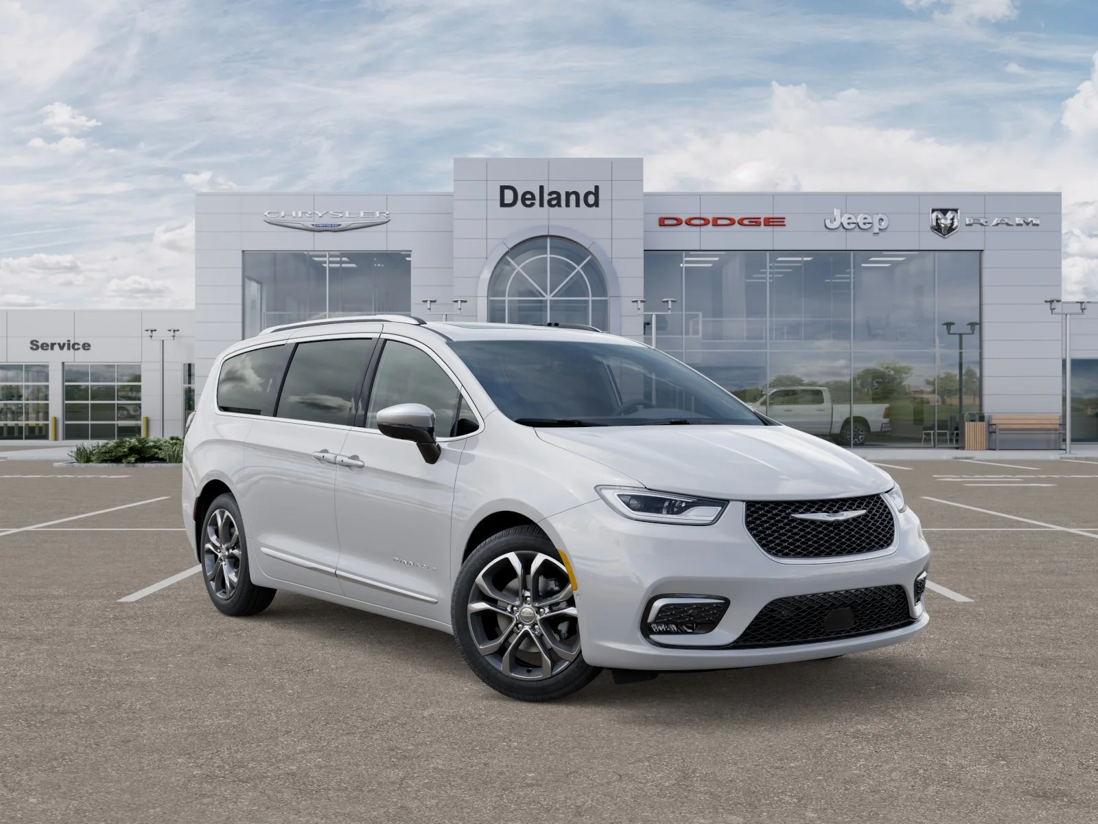 New 2026 Bright White Clear-Coat Exterior Paint Chrysler Pinnacle image 33