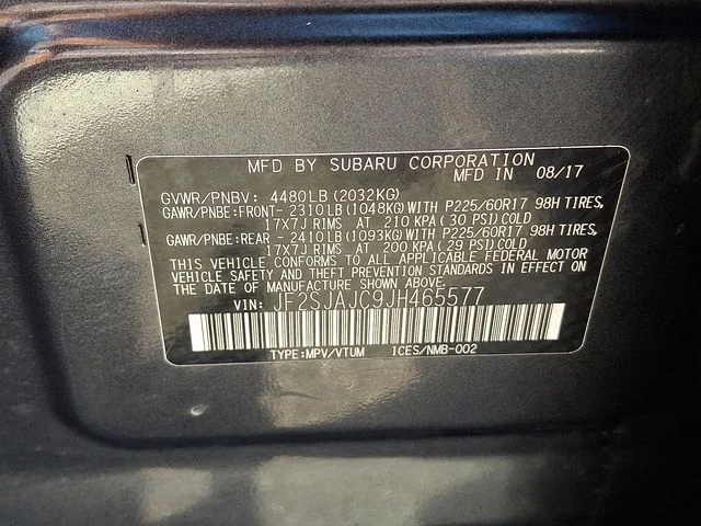 Used 2018 Gray Subaru 2.5i Limited image 28