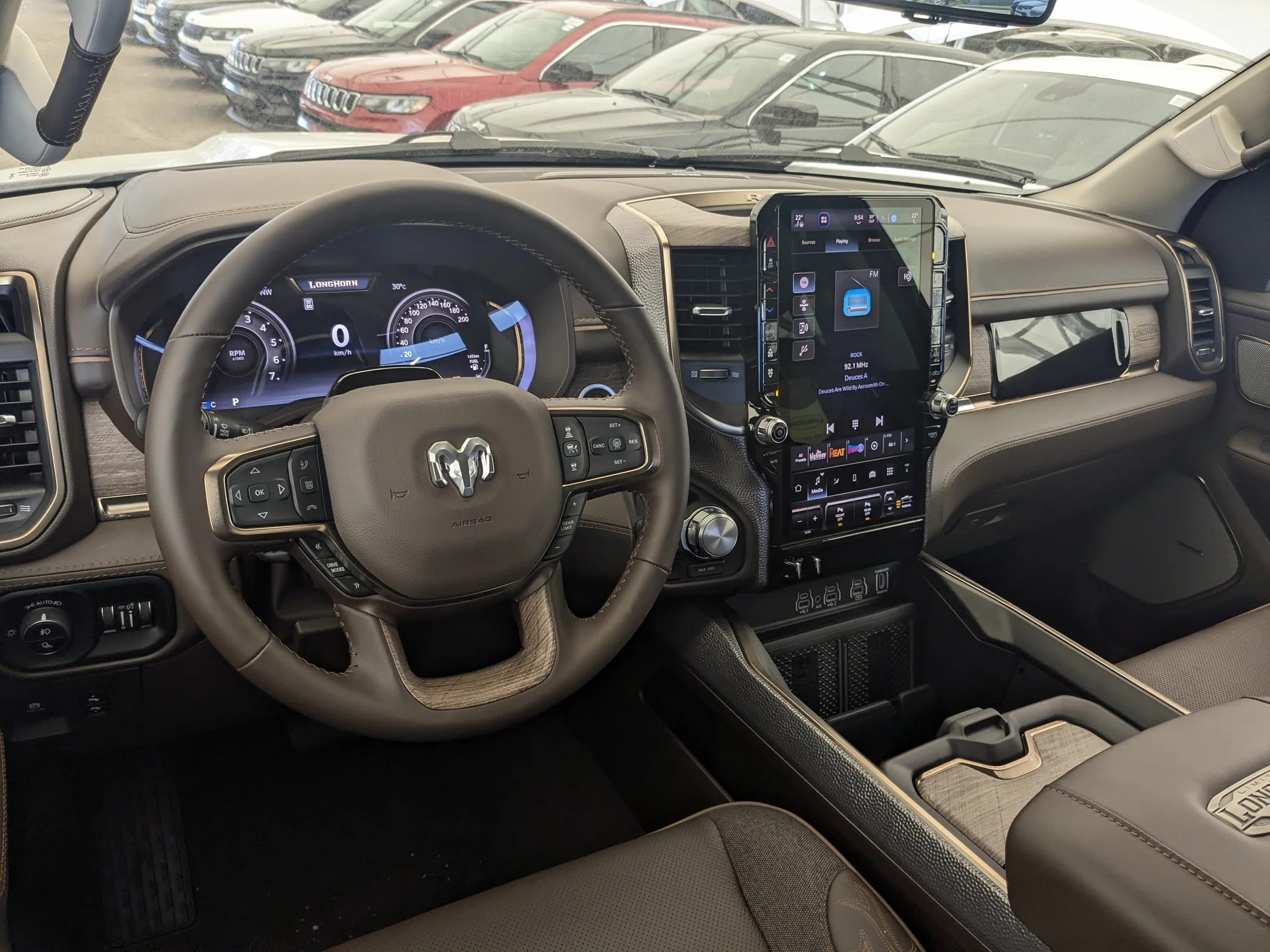 New 2026 White RAM Limited Longhorn - - Longhorn Leather - Body-Colour Bumper Grp - Heated Seats & More! image 24