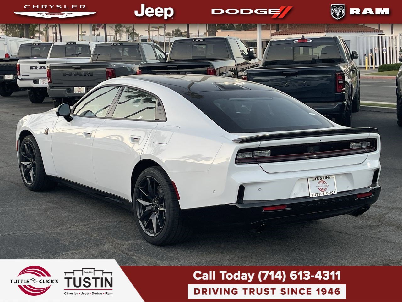 New 2026 White Knuckle Exterior Paint Dodge Scat Pack Plus image 4