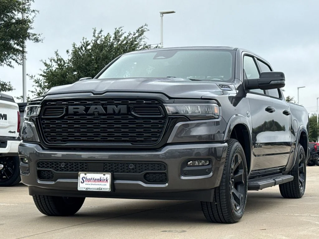 New 2026 Granite Crystal Metallic Clearcoat RAM Big Horn/Lone Star image 3