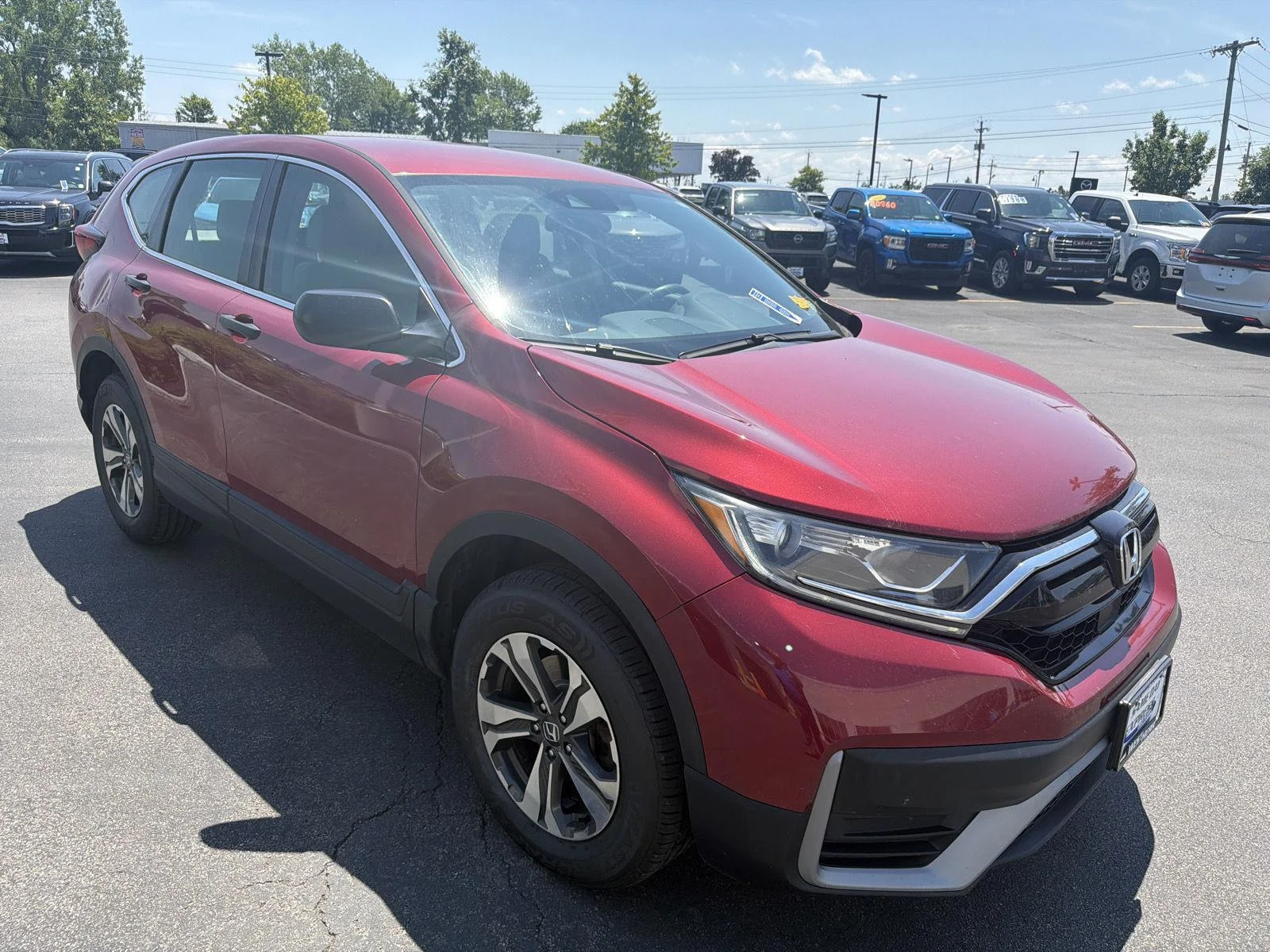 Used 2020 Radiant Red Metallic Honda  image 11