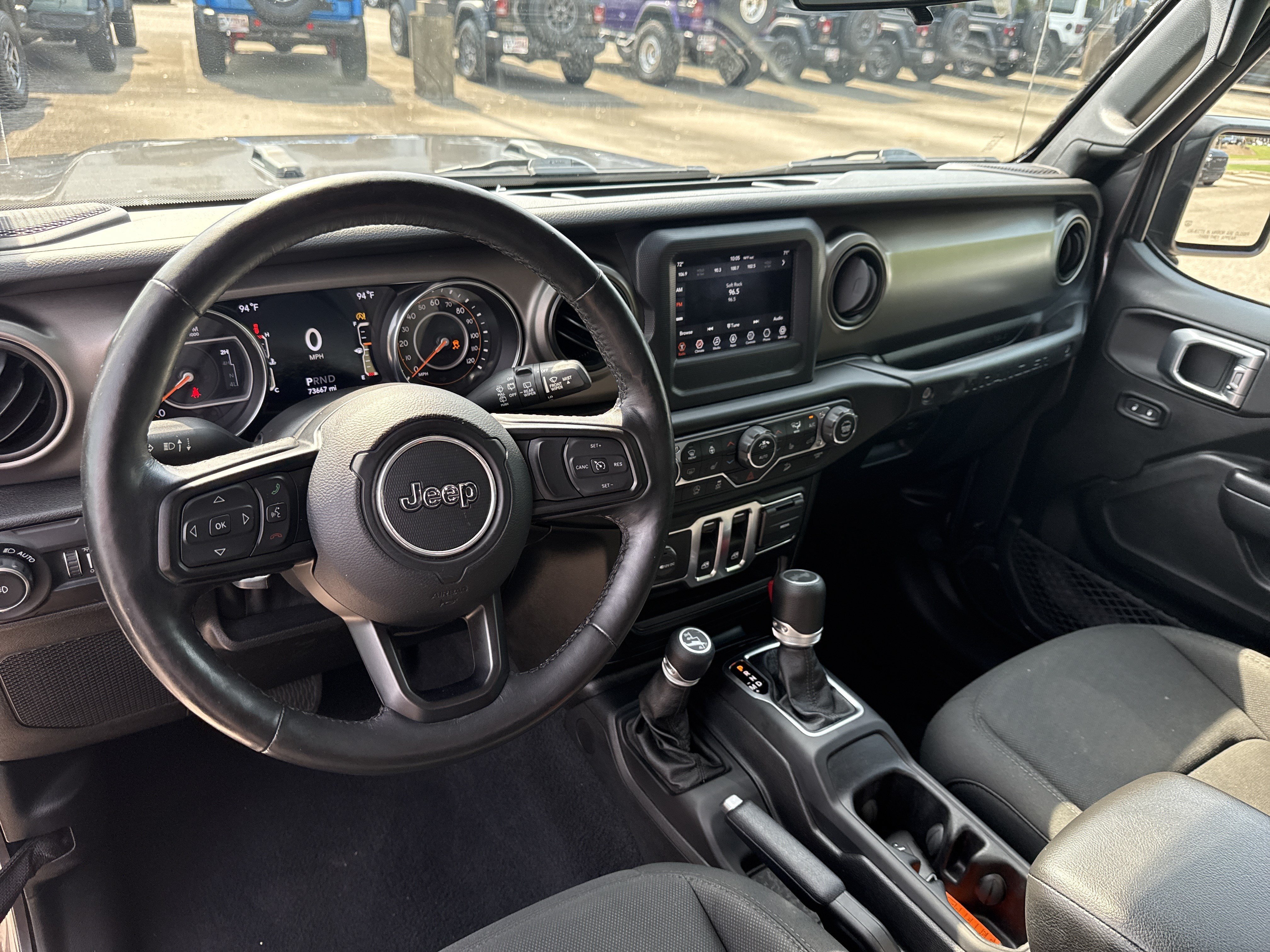 Used 2020 Granite Crystal Metallic Clearcoat Jeep Willys image 19